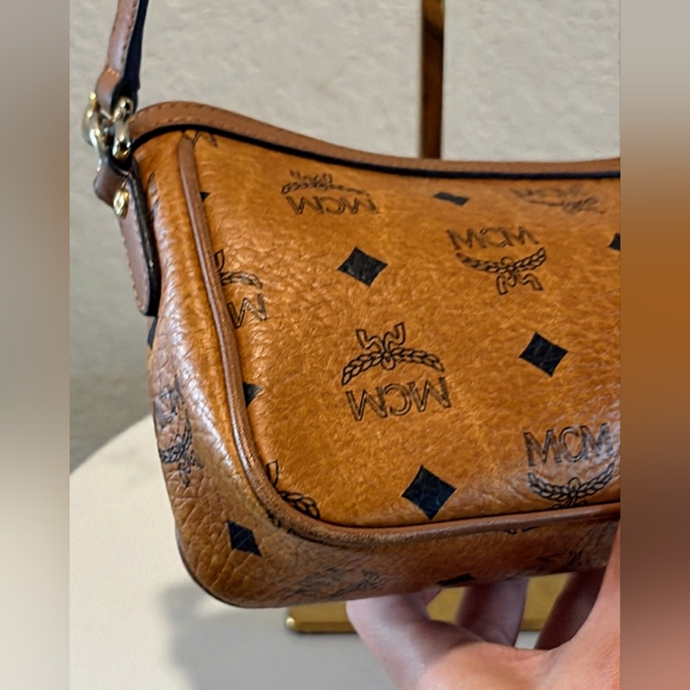 SOLD SOLD SOLD SOLD MCM Mini Bag Cognac EUC - Picture 6 of 11